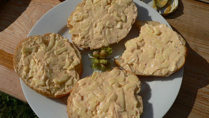 Česneková pomazánka, Česneková pomazánka