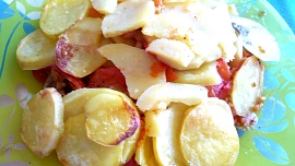 Česneková rajčata