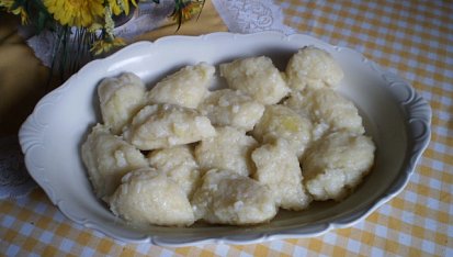 Chlupaté knedlíky 2, hotové
