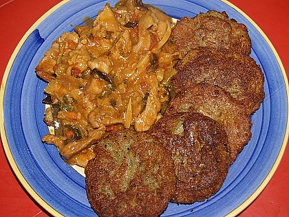 Čína s bramboráčky, čína s bramboráčky