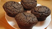 Čokoládové muffins