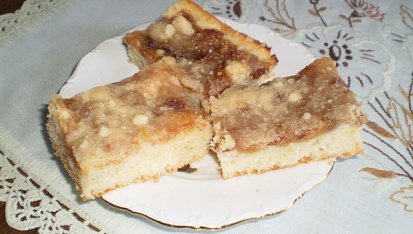 Cuketový koláč s drobenkou, Dobrou chut