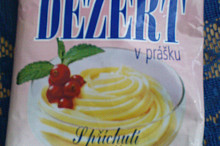 Šlehačkový dezert dodá zmrzlině PEVNOST