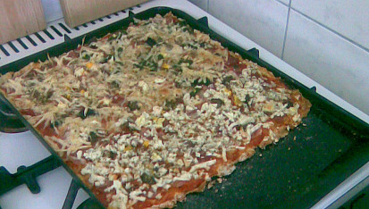 Dietní pizza