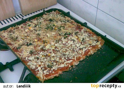 Dietní pizza