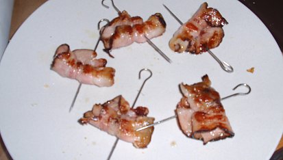 Fazole se slaninou a pórkem (Anglie), Slanina dokřupava jak kdo má rád