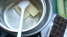 Hruškovo-čokoládový koláč