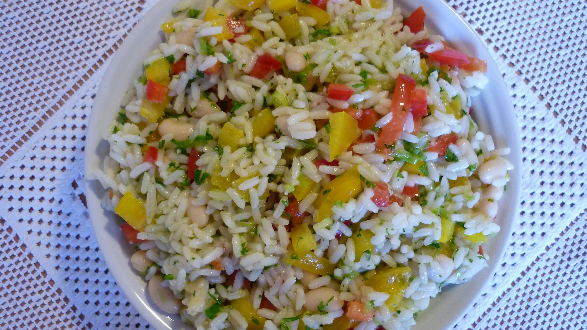 Italský rýžový salát