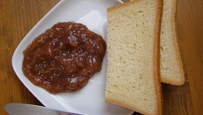 Jahodový džem s banány