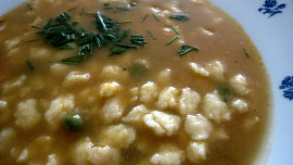 Maďarská hrášková polévka