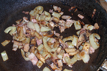 Paprika,žampiony a anglická