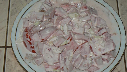 Osvěžující rajčatový salát