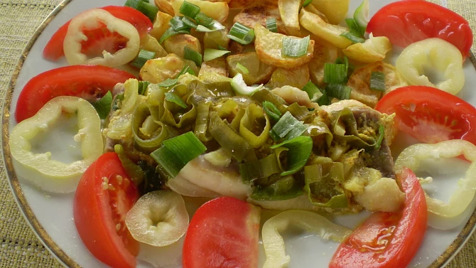 Pangasius na kardamomu, pečený v alobalu, Pangasius na kardamomu, pečený v alobalu