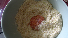 Placičky s houbovou omáčkou