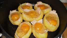 Plněné brambory