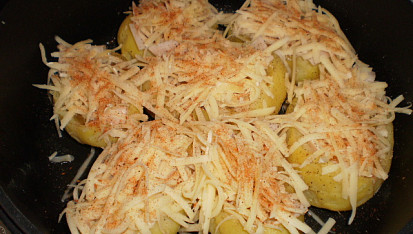 Plněné brambory