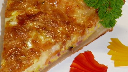 Quiche lorraine - slaný koláč, Quiche lorraine-slaný koláč