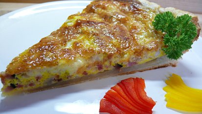 Quiche lorraine - slaný koláč, Quiche lorraine-slaný koláč