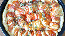 Rajčatový koláč II.