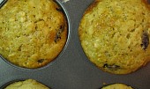 Rozinkový muffins s ovesnými vločkami
