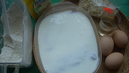 Rybí filé v kefíru