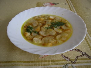 Rybí polévka z hlav
