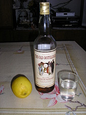 Skotská limonáda, V decovce je cukrový sirup