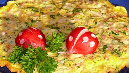 Snídaňová rychlá omeleta, snídaňová rychlá omeleta