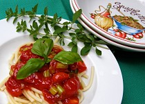 Špagety s pomarolou