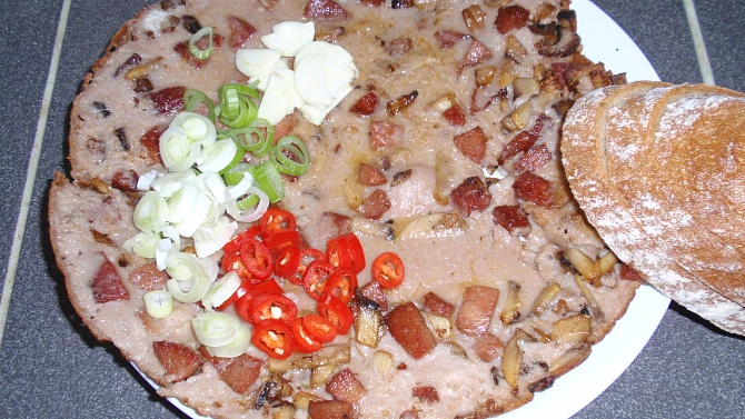 Špekáčky a žampiony ve vinném těstíčku, Dobrou chuť