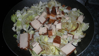 Tofu s kapustou
