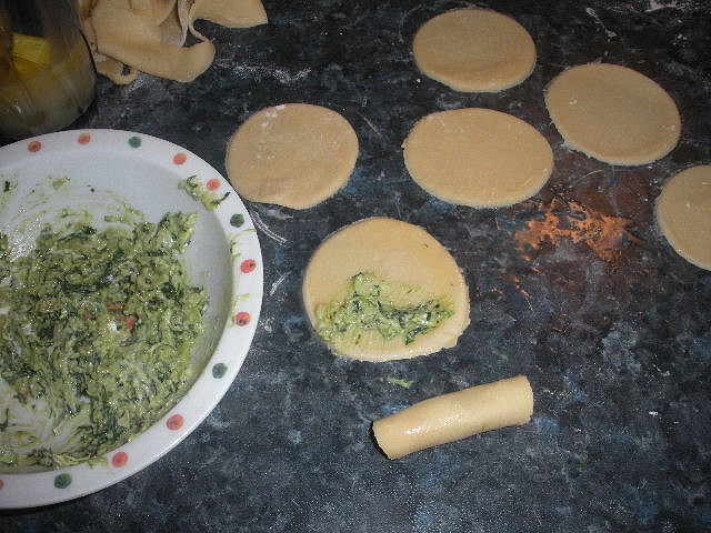 Tortellini s bylinkovou náplní