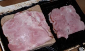 Tousty s anglickou slaninou a pažitkou, Před vložením do toustovače