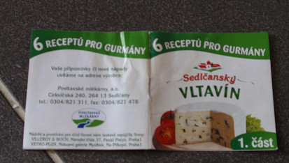 Trojhránky ve vinném těstíčku, Zdroj