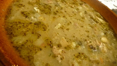Vánoční rybí polévka (staročeská)