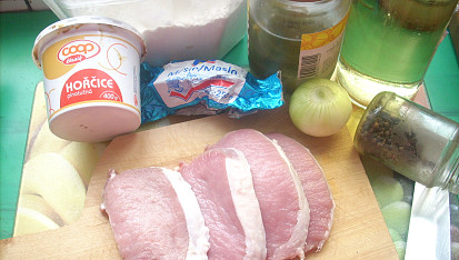 Vepřové kotlety paní uzenářky
