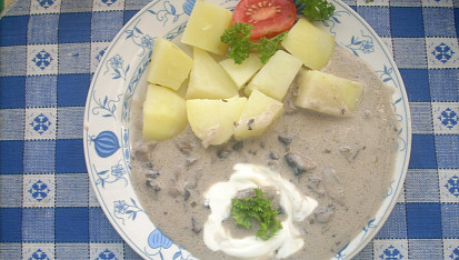Žampionová omáčka