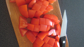 Zeleninová polévka se šunkou