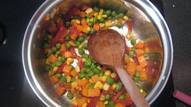 Zeleninový závin z listového těsta