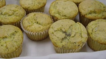 Citrónové muffiny s mákem