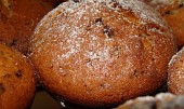 Čokoládové muffiny s burskými oříšky, S lískovými oříšky