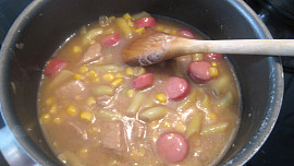 Dušené vepřové se zeleninou