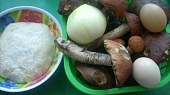 Houbová pizza