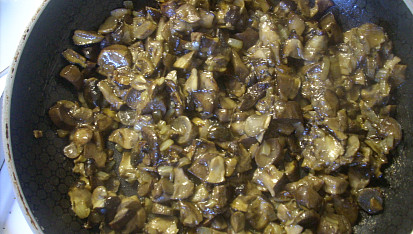 Houbová pizza