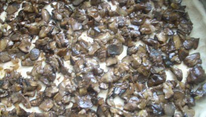 Houbová pizza