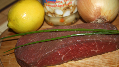 Hovezi maso s citronem-pikantni, Hovězí maso s citronem-pikantní