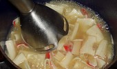 Krémová surimi polévka - rychlá