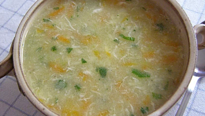 Krupičková polévka