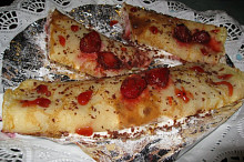 Palačinky plněné marmeládou
