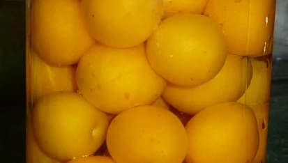 Mirabelkový kompot